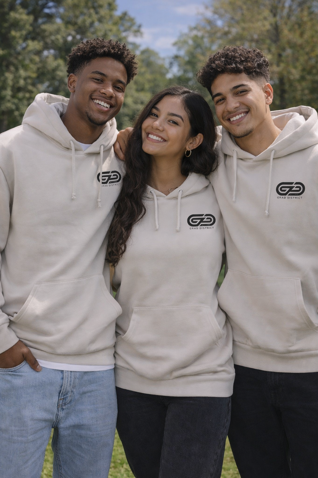 Next Stop Everything IVORY Hoodie – Class of 2026 Graduation Hoodie | Senior Hoodie | Grad District