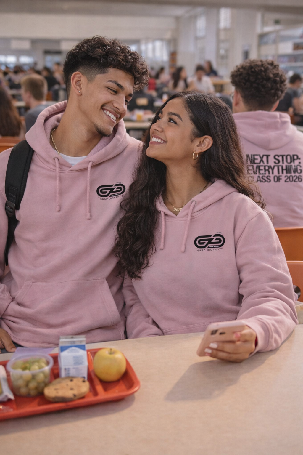 Next Stop Everything PINK Hoodie – Class of 2026 Graduation Hoodie | Senior Hoodie | Grad District